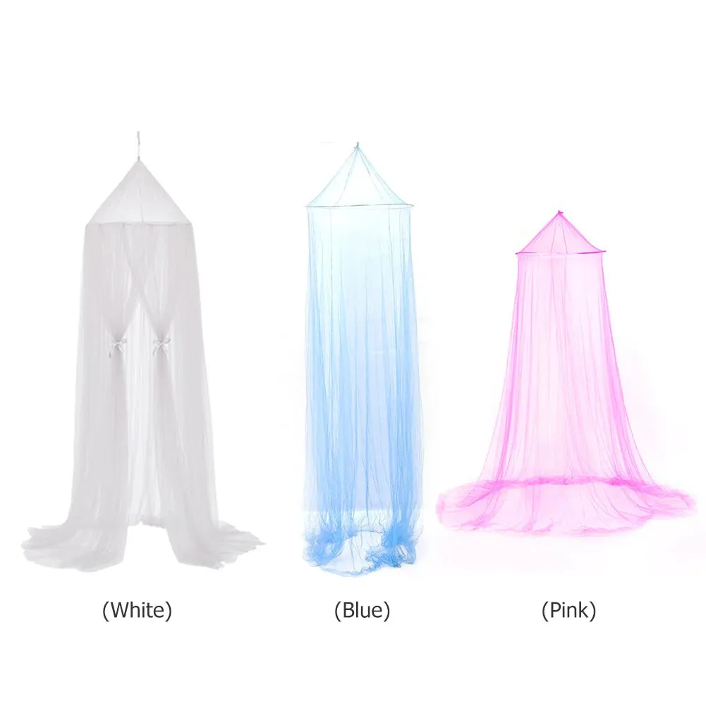 Children Bed Room Canopy Hanging Mosquito Net Princess Dome Foldable Bedcover for Kids Insect Proof Elegant Netting