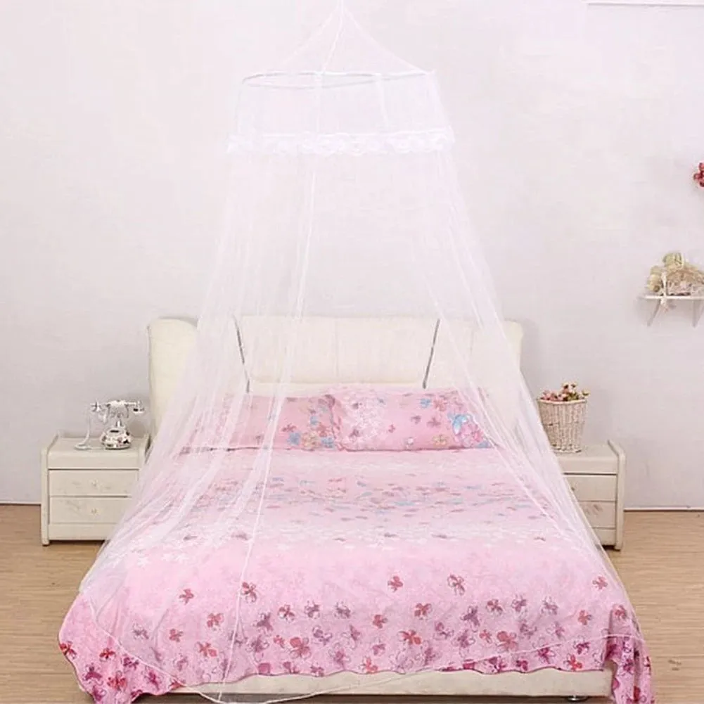 Children Bed Room Canopy Hanging Mosquito Net Princess Dome Foldable Bedcover for Kids Insect Proof Elegant Netting