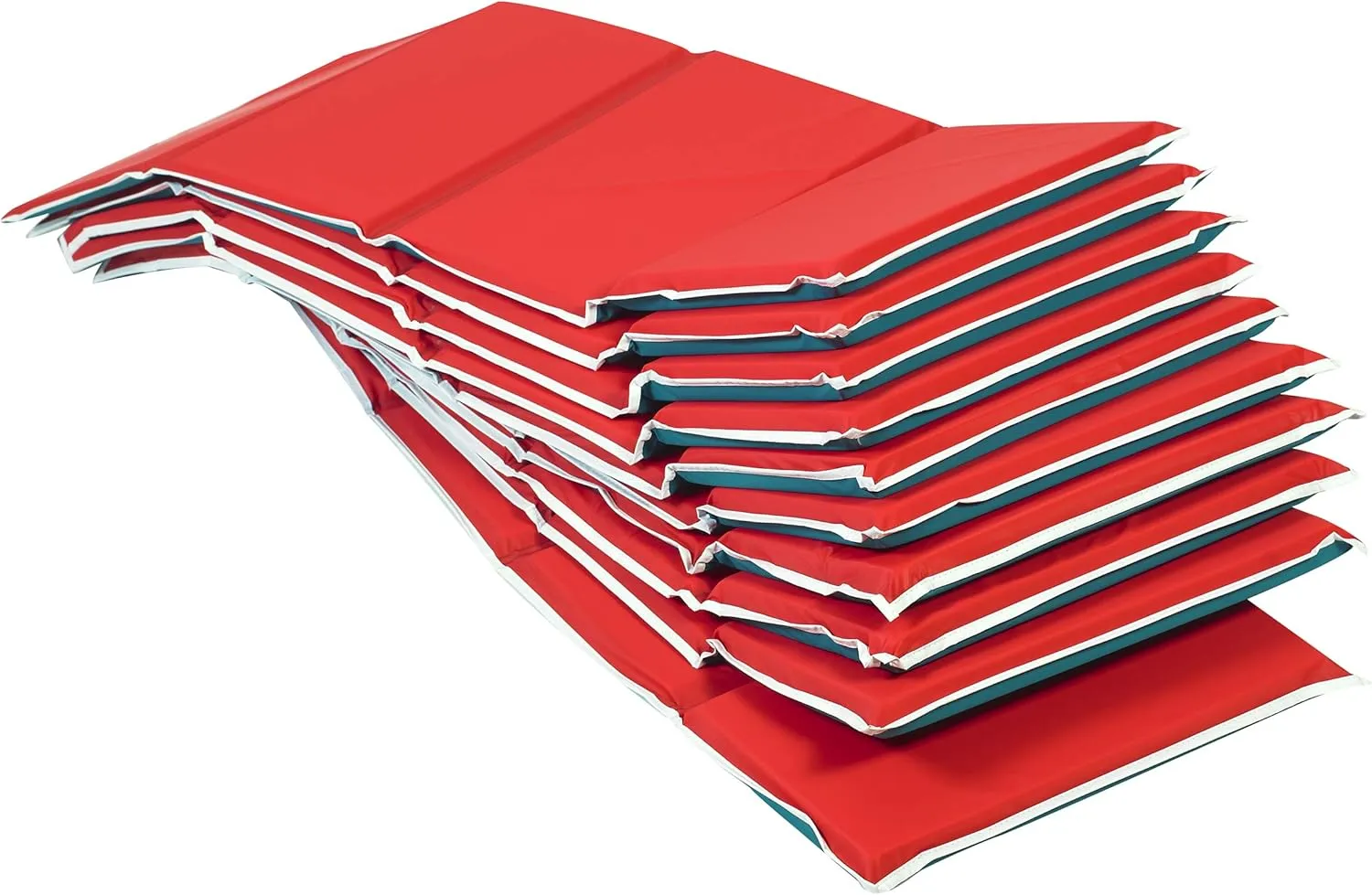 Children's Factory Double Bound Edges Folding Nap Mat for Daycare or Preschool
