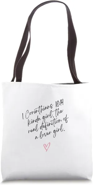 Christian Lover Girl Bag Tote Bag