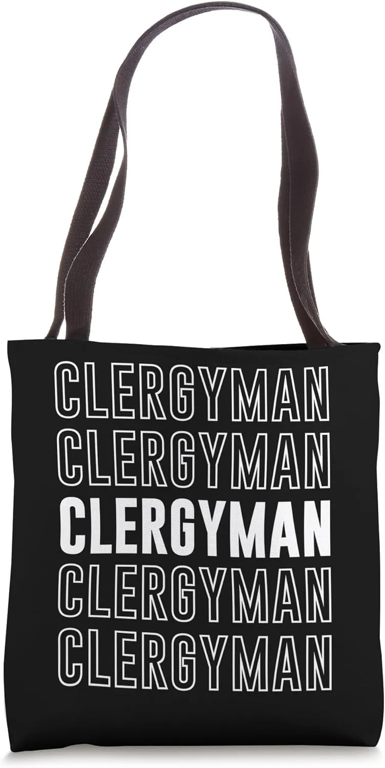 Clergyman Tote Bag
