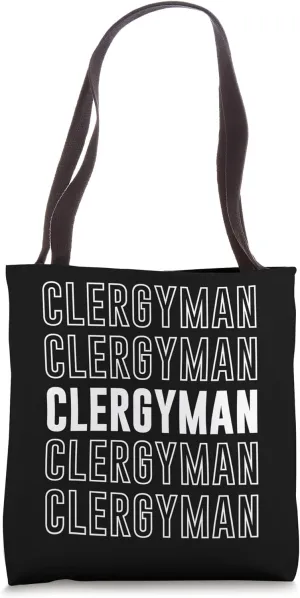 Clergyman Tote Bag