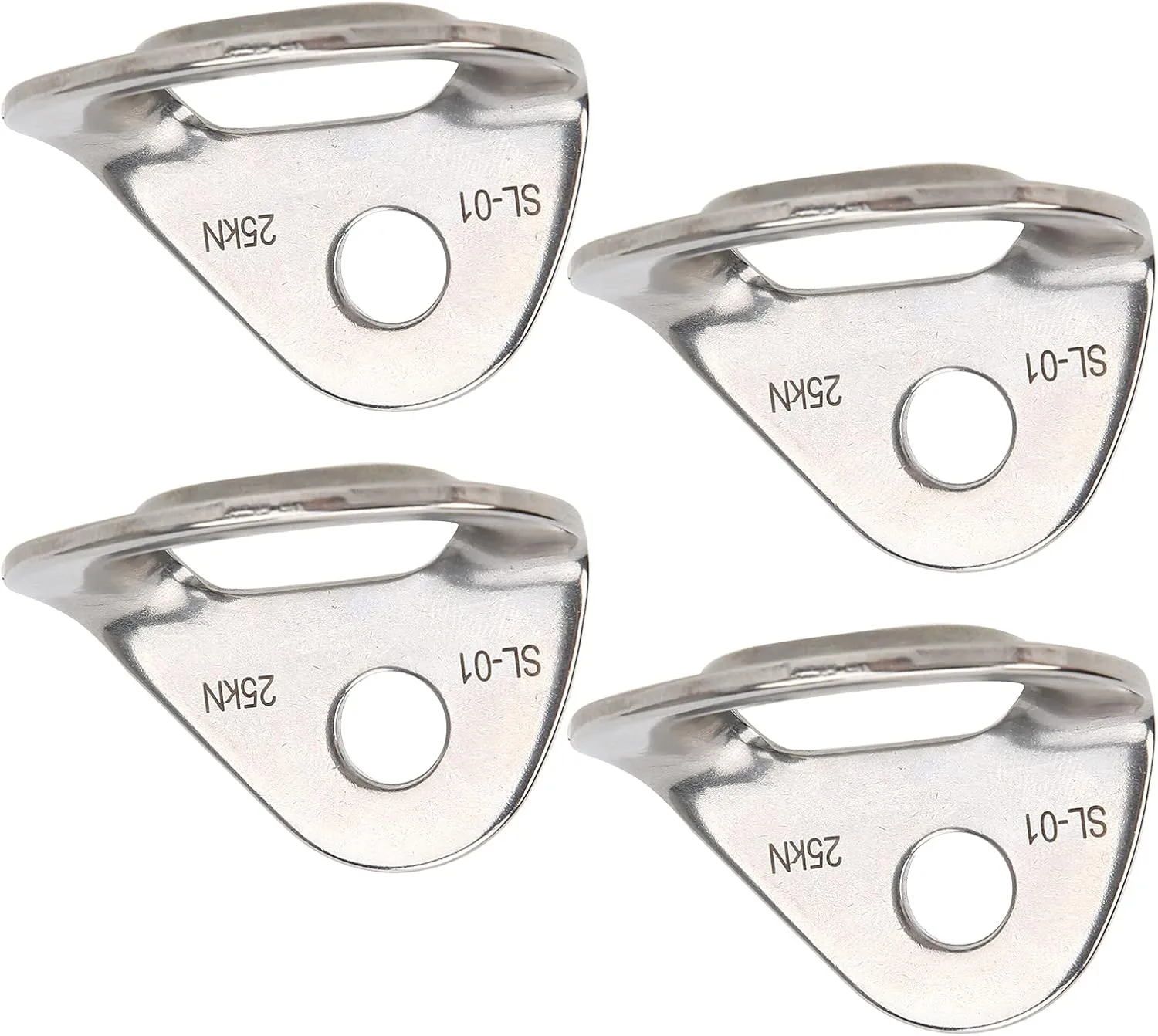 Climbing Anchors Set for Engineering, Suitable for Rock Climbing, 4 X Climbing Hanger