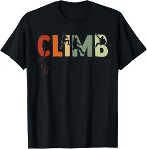 Climbing Bouldering Rock Climber Climbing T-Shirt