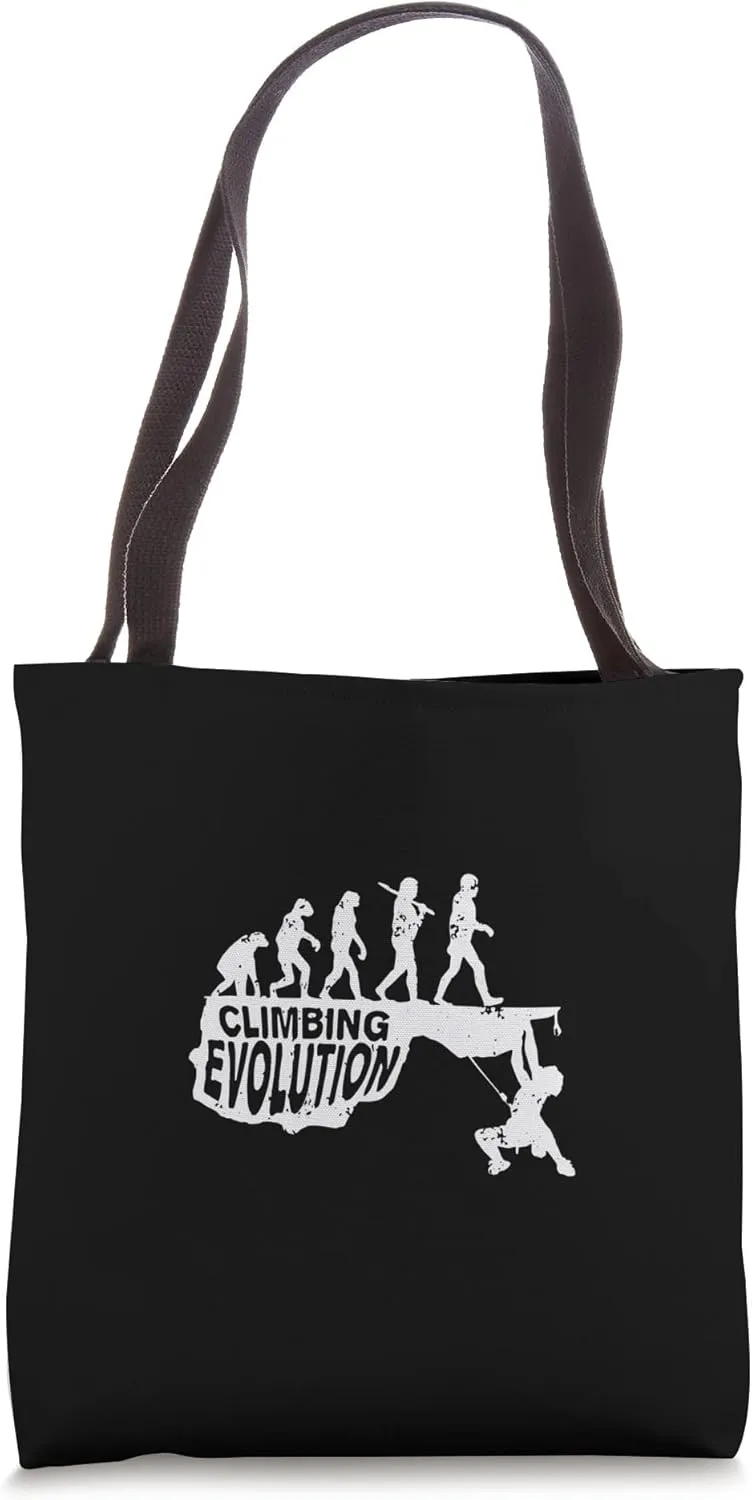 Climbing Evolution Tote Bag