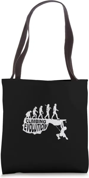 Climbing Evolution Tote Bag