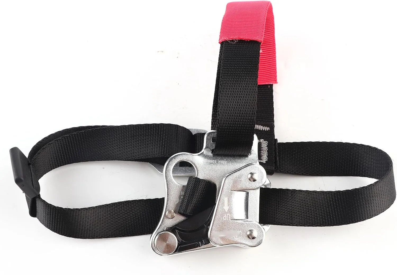 Climbing Foot Ascender, Aviation Aluminum Left Right Foot, Outdoor Rock Climbing Mountaineering Foot, Ascender Riser Anti Drop Guardor Equipment Accessory