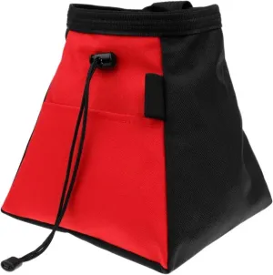 Climbing Powder Bag Climbing Powder Bag Rock Climbing Bouldering Weightlifting Chalk Storage Bag Bucket Pouch(Red)