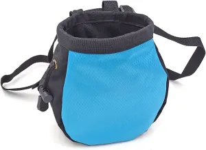 Climbing Powder Bag Rock Climbing Chalk Bag with Belt and Zipper Pocket for Fitness Weight Lifting Bouldering