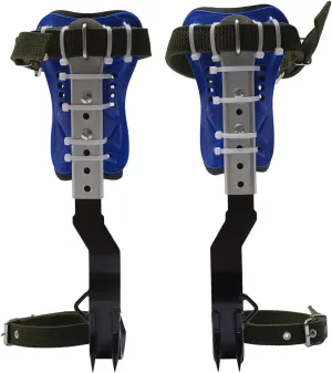 Climbing Spike, Adjustable Tree Climbing Gear with Extra Multi-Functional Straps, Blue Climbing Protection Tools For Outdoor Climbing