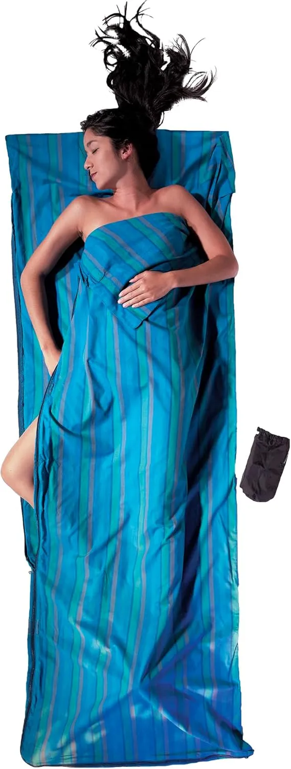 COCOON - Premium - Coupler Liner Silk TravelSheet - Nile - Regular
