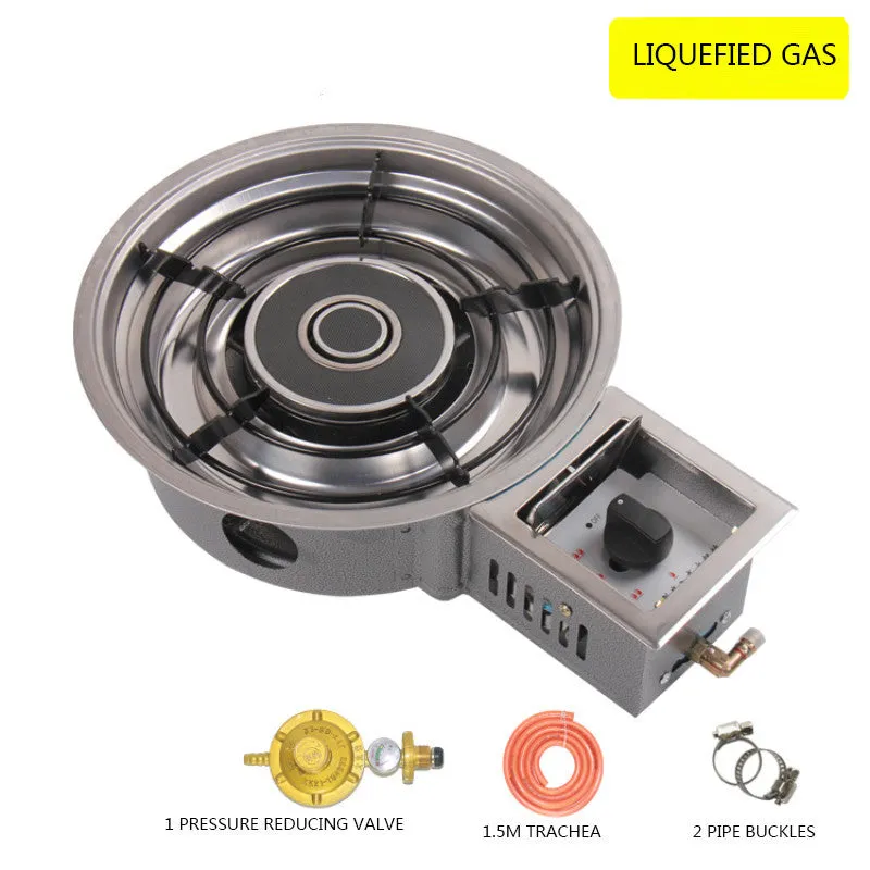Commercial Fire Boiler Liquefied Gas Embedded