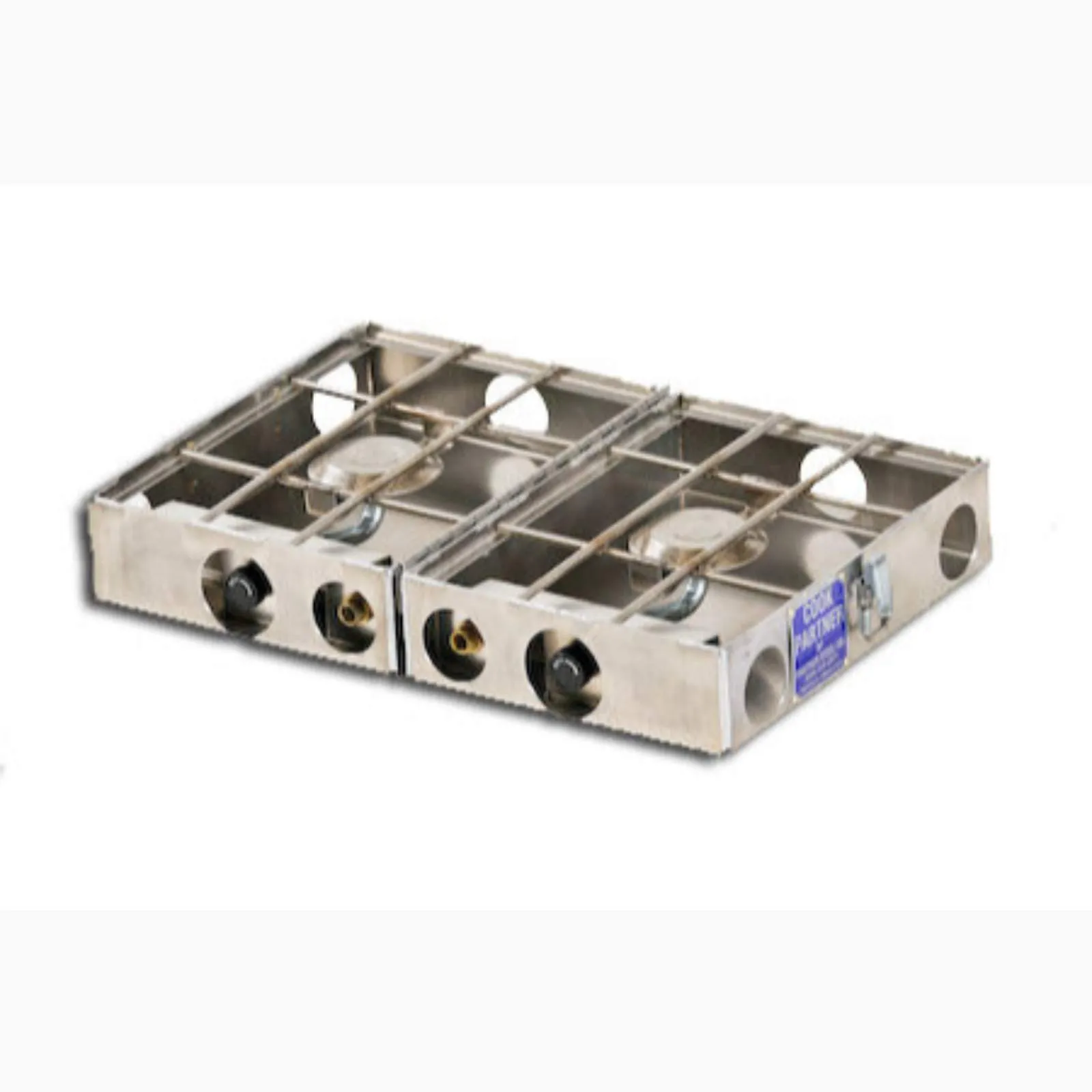 COOK PARTNER 9 IN BREAK AWAY TWO BURNER STOVE