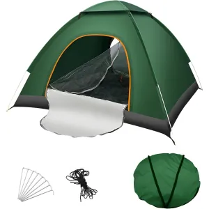 DAYONG Camping Tent for 2-3 People, Automatic Pop-Up Beach Tent, Portable Instant Tent with Carry Bag, Waterproof Dome Tent for Picnics, Travel, Hiking.