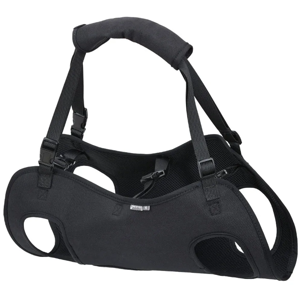 Dog Sling Carrier Dog Carry Sling Pet Legs Support & Rehabilitation Dog Lift Harness For Up And Down Stairs Arthritis