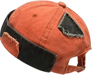 Dome Brimless Hats for Women Men Sailor Docker Beanie Cap Hip Hop Skull Caps