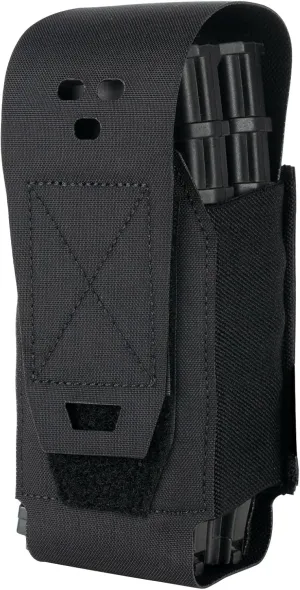 Double 5.56mm Magazine Pouches Elastic Double-Stack Rifle Magazine Carriers Tactical Mag Pouch Single7.62mm Magazine Holster Bag