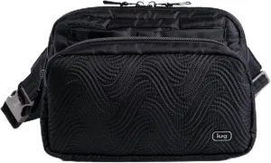Double Back Belt Bag, BLACK