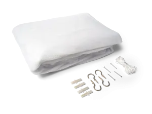 Double Mosquito Net - White