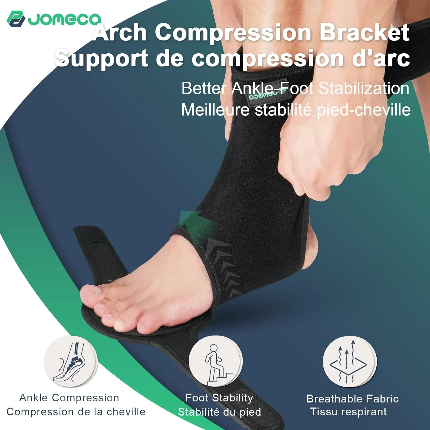 Drop Foot Brace with Arch Support, Adjustable AFO Foot Orthosis Brace for Walking, Relieve the Instability of Lower Limbs by MS, TBI, Stroke, Cerebral Palsy, Fracture FSA or HSA Eligible (Right, X-Large)