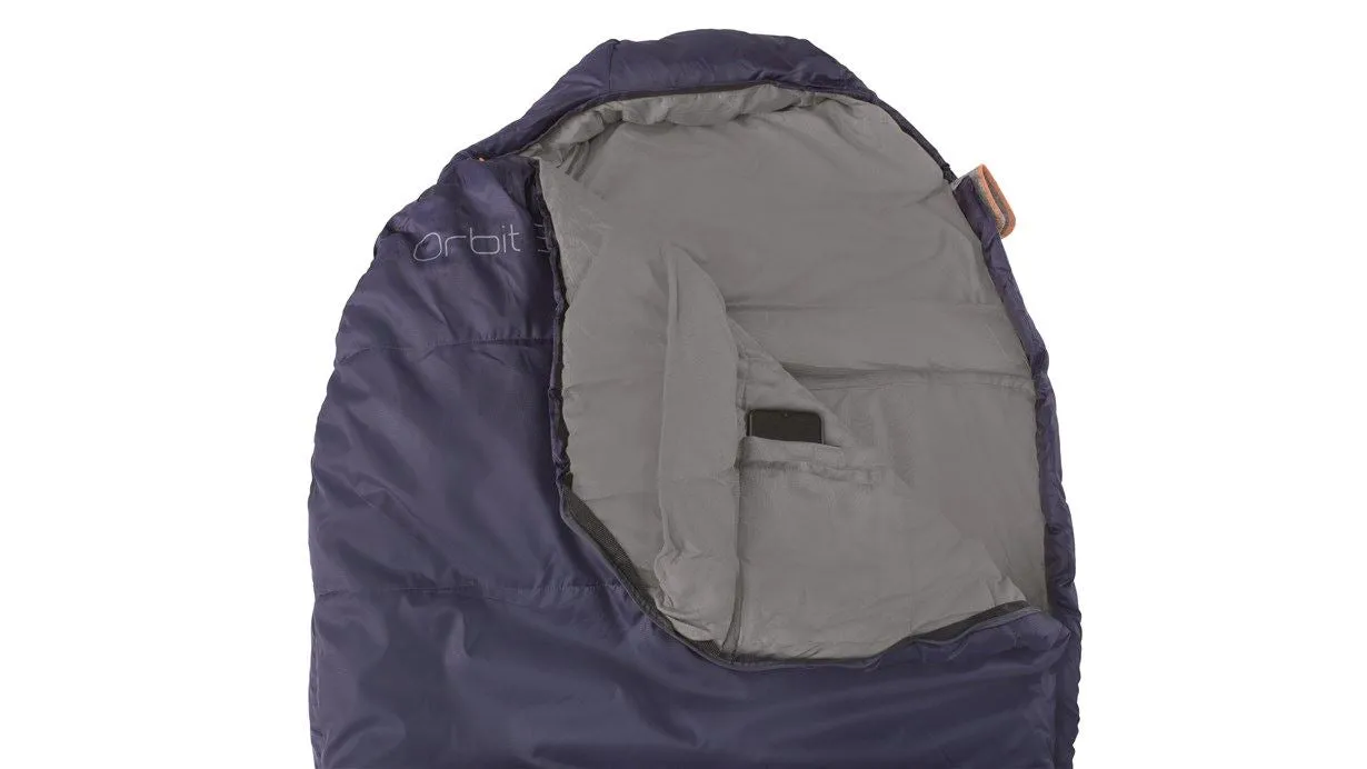 Easy Camp Orbit 300 Sleeping Bag (-4°C/2°C)(Blue)