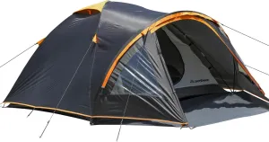 EchoSmile 4-Person Camping Tent with Clear Windows – Easy Setup Lightweight Shelter with Rainfly