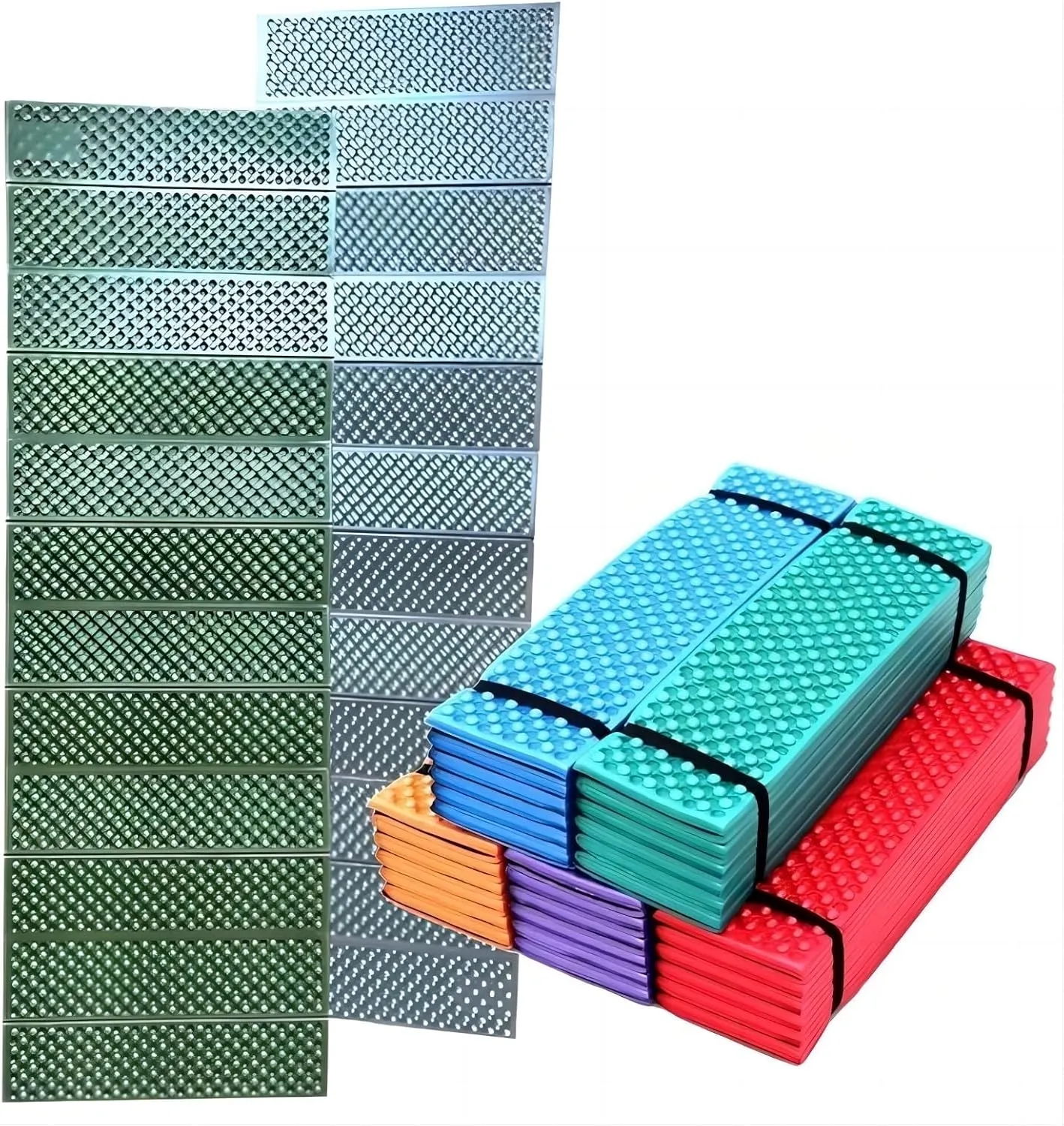 Egg Trough Camping Mat Portable Sleeping Mat Picnic Foam Bed Mattress Hiking Gear Blanket Waterproof