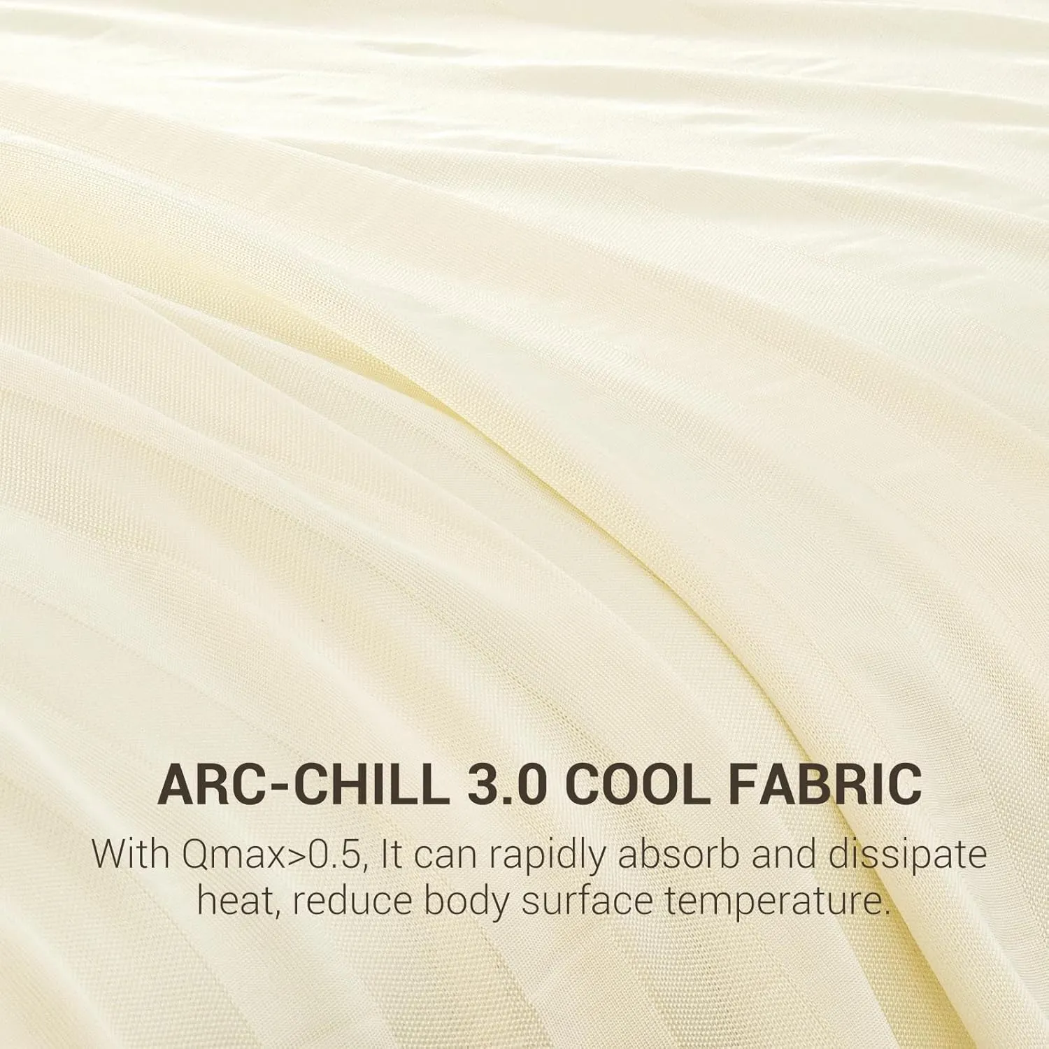 Elegear Revolutionary Cooling Blanket, Absorbs Heat to Keep Body Cool for Night Sweats, Double Sided Arc-Chill3.0 Cooling Fiber Q-Max>0.5, Lightweight Summer Cold Blankets for Sleeping 79" x 86"