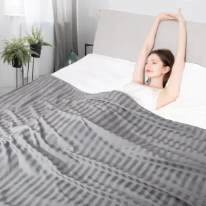 Elegear Revolutionary Cooling Blanket Queen, Absorbs Heat to Keep Body Cool for Night Sweats, Double Sided Arc-Chill3.0 Cooling Fiber Q-Max>0.5, Lightweight Summer Cold Blankets for Sleeping 79“ x 86”