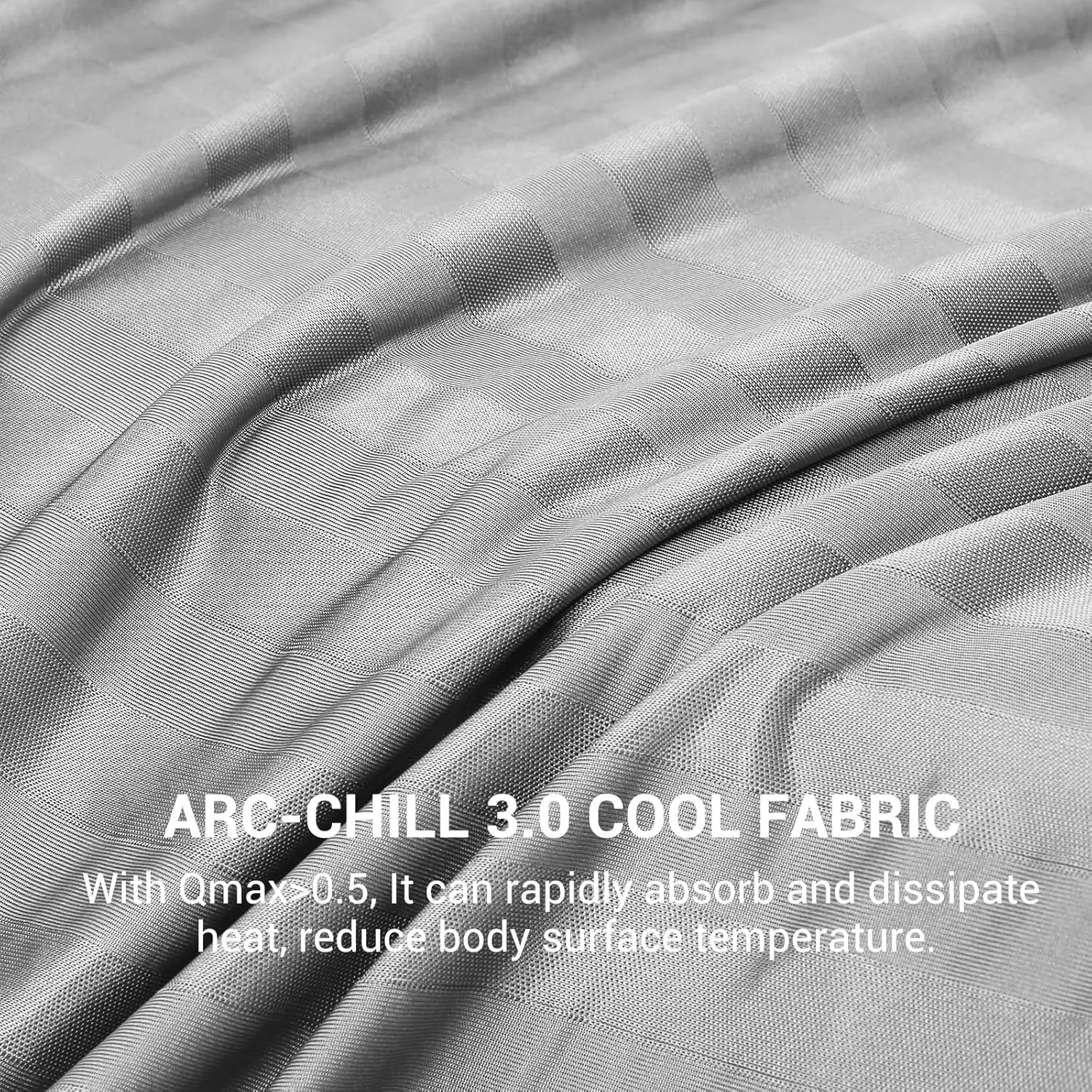 Elegear Revolutionary Cooling Throw Blanket, Absorbs Heat to Keep Body Cool for Night Sweats, Double Sided Arc-Chill3.0 Cooling Fiber Q-Max>0.5, Lightweight Summer Cold Blankets for Sleeping 51“ x 67”