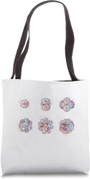 Embryonic Development Watercolor Gynecology Tote Bag
