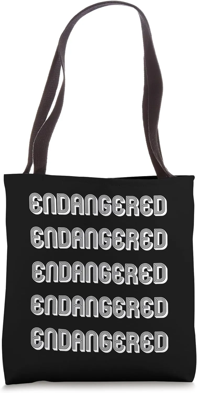 Endangered Tote Bag