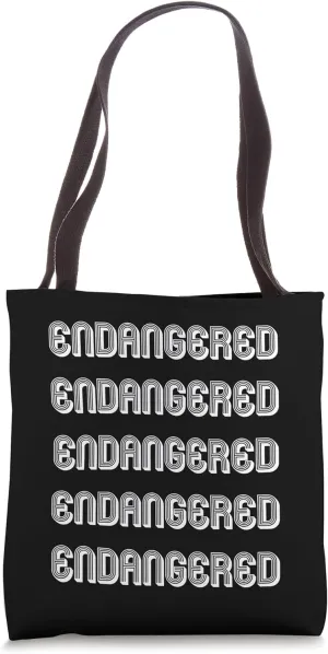 Endangered Tote Bag