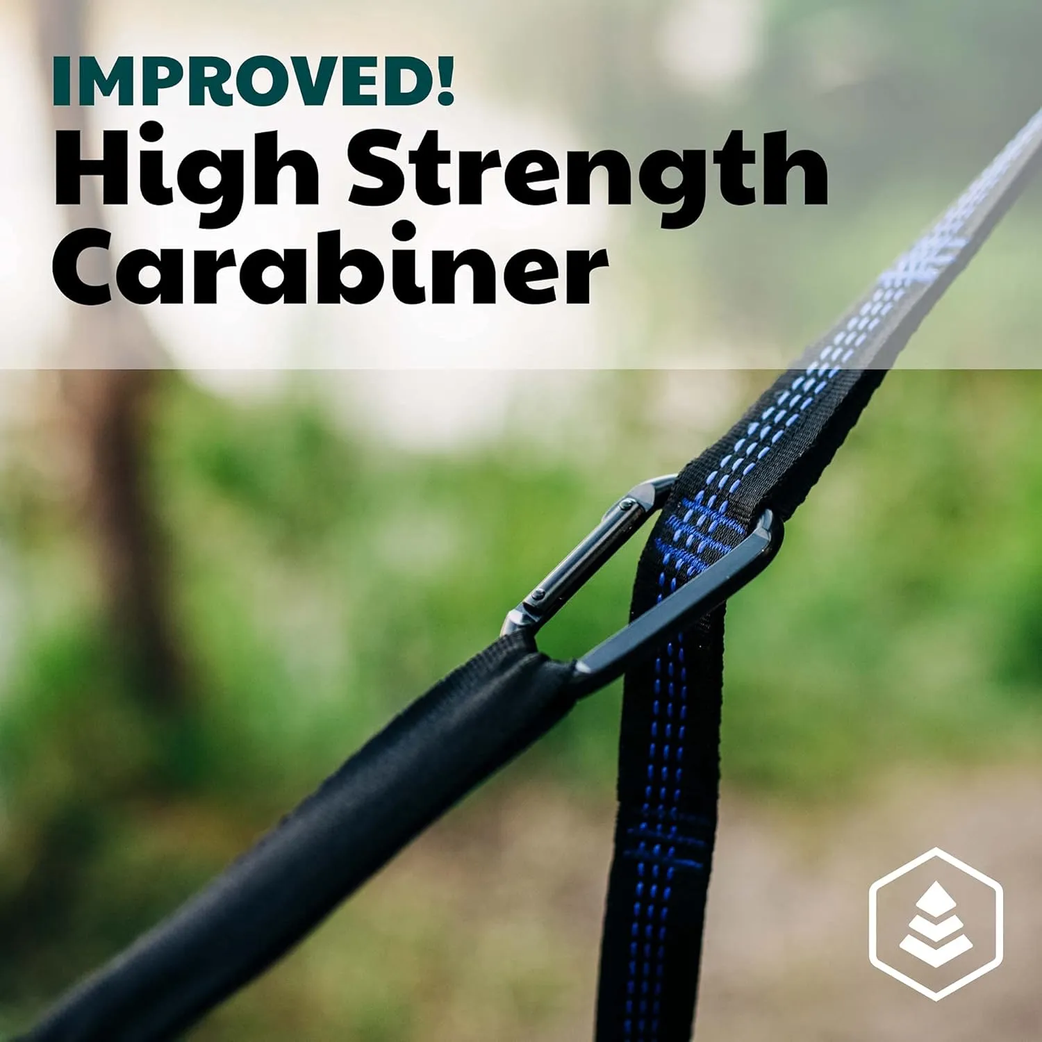 Evergreen Lightweight Outdoor Portable Camping Hammock - Single & Double with Tree Straps for Backpacking, Camping, Travel, Hiking (Double, Green)