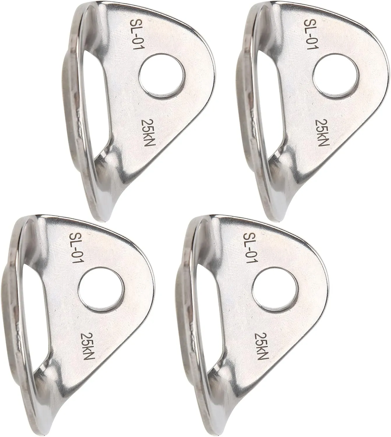 EVGATSAUTO Stainless Anchor, Climbing Hanger, Large Capacity for Rock Climbing, High Altitude Operations, Indoor Climbing, Cave Exploration, Rappelling, Engineering Protection