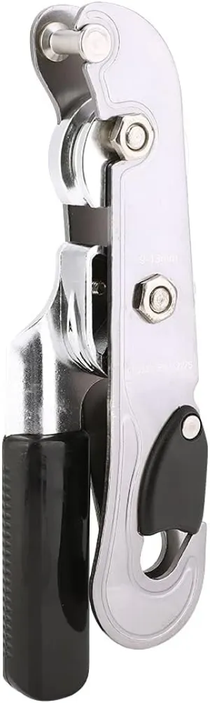 EVTSCAN Anti Panic Hand Control Down Device Descender for Rock Climbing Mountaineering Rescue