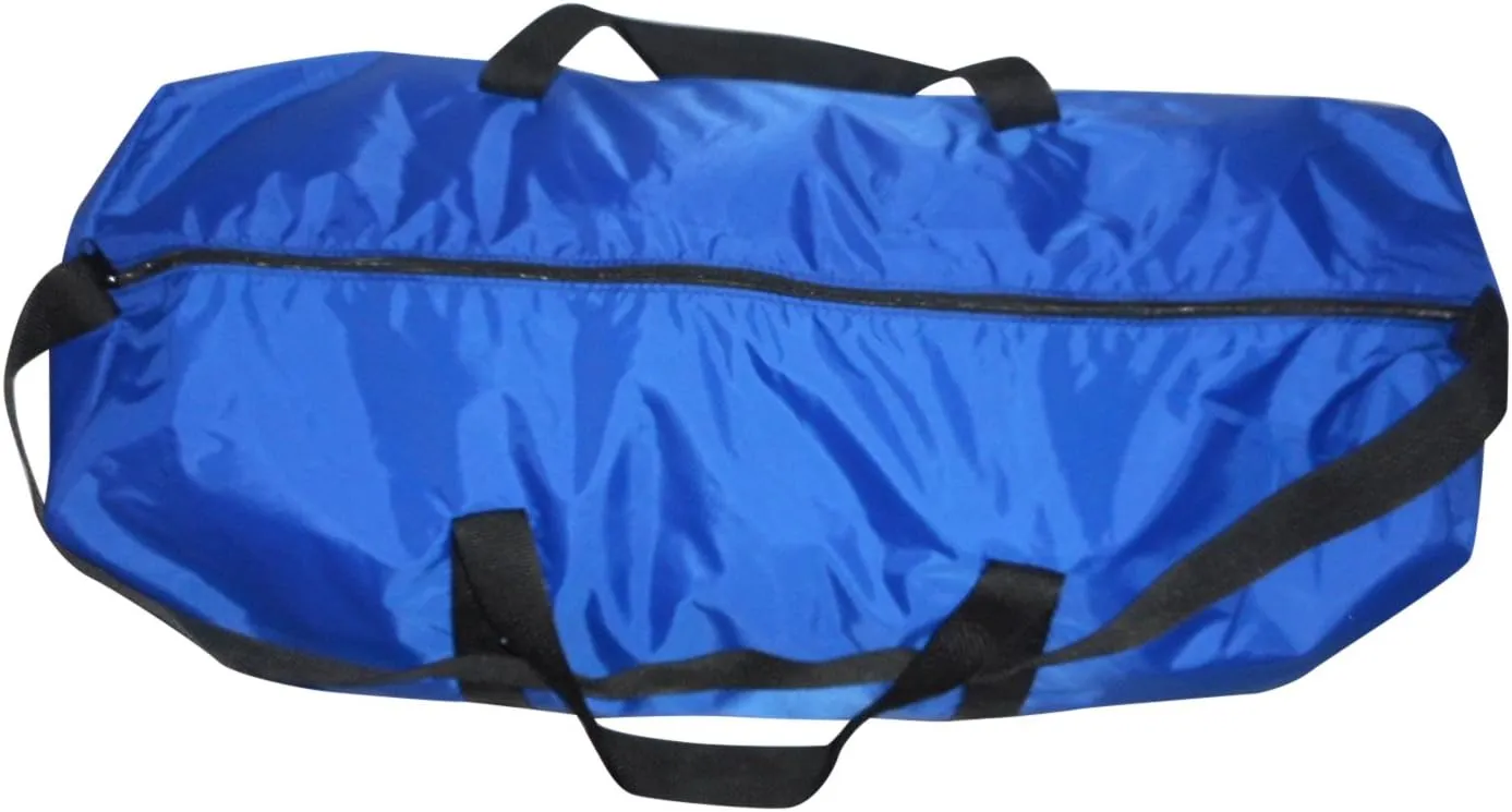 Extra Large Duffle Bag,Dome Shape Nylon Gear BAG Lightweight Made In USA (Royal Blue)