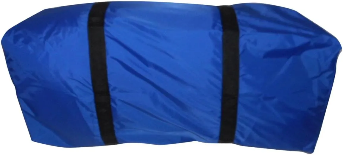 Extra Large Duffle Bag,Dome Shape Nylon Gear BAG Lightweight Made In USA (Royal Blue)