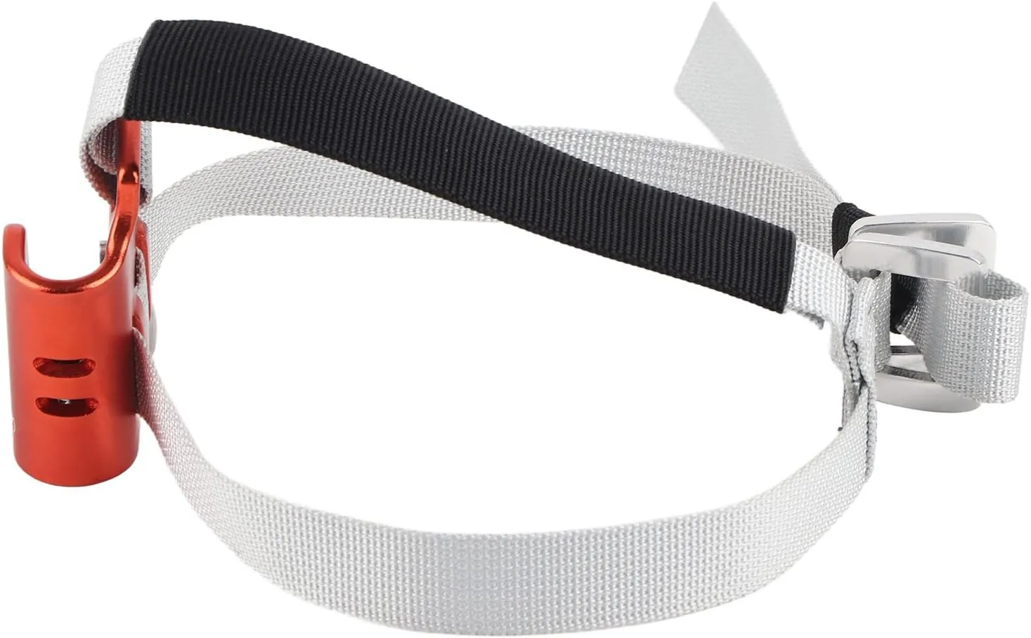 Foot Ascender, Aluminium Alloy Material, High Hardness and Light Weight, Adjustable and Nonslip Design, for Mountaineering Rock Climbing Aerial Work