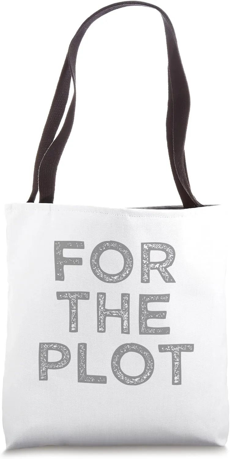 For The Plot Tote Bag