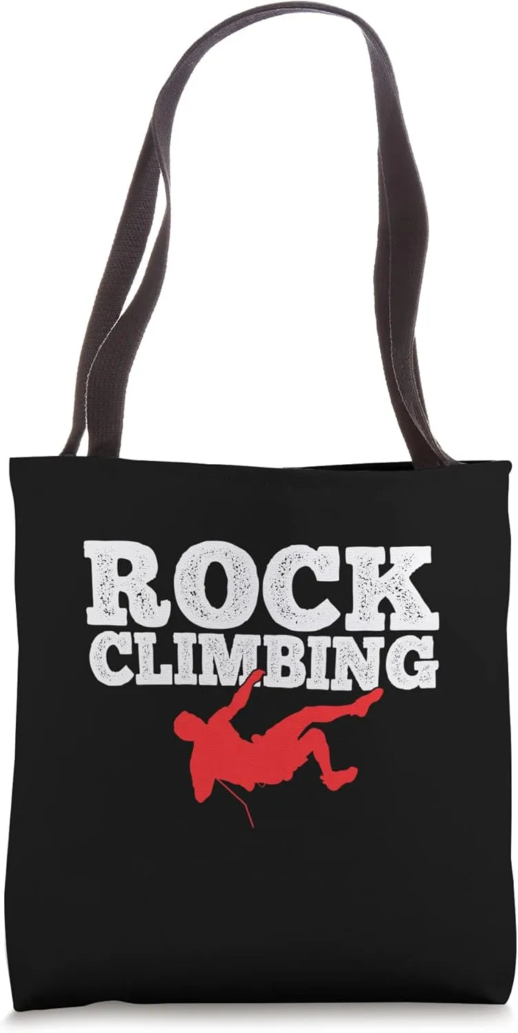 Free Climbing Boulder Tote Bag