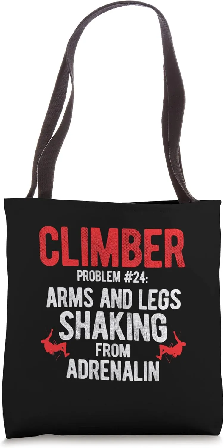 Free Climbing Boulder Tote Bag