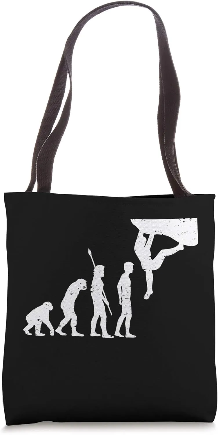 Free Climbing I Evolution Tote Bag