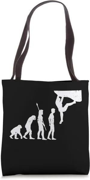 Free Climbing I Evolution Tote Bag