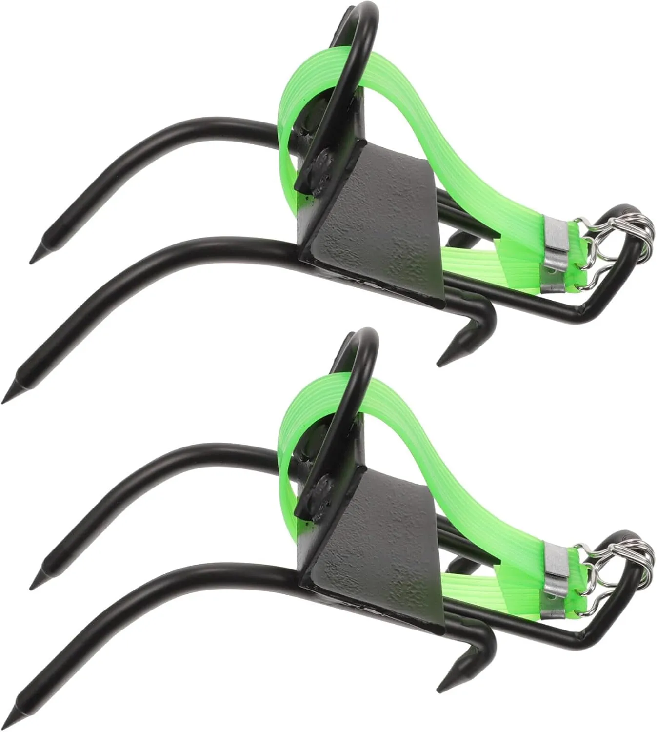 GANAZONO Tree Climbing Spike Set Safety Adjustable Belt Lanyard Rope Belt 2 Gears