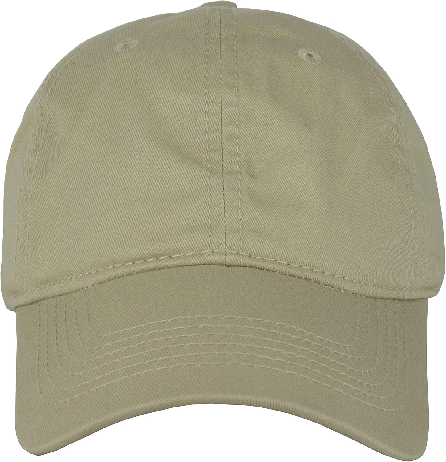 Gelante Cotton Twill Washed Unstructure Baseball Cap - Adjustable Blank Hat for Men Women - Wholesale Bulk Lot of 6 Pack