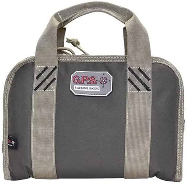 G.P.S. Double Soft Pistol Case with Mag Storage & Dump Cup |