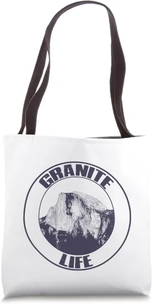 Granite Life Rock Climbing Tote Bag