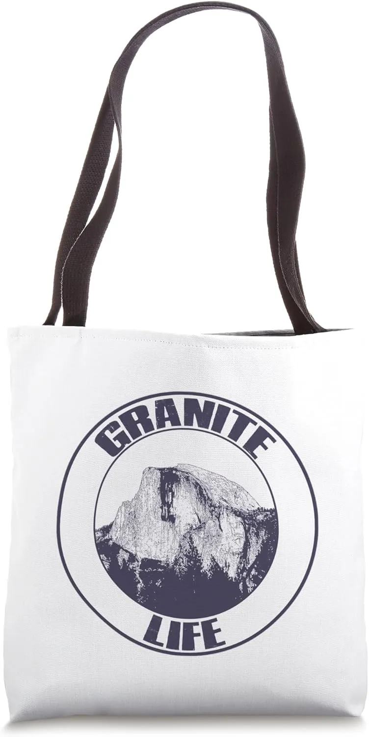 Granite Life Rock Climbing Tote Bag