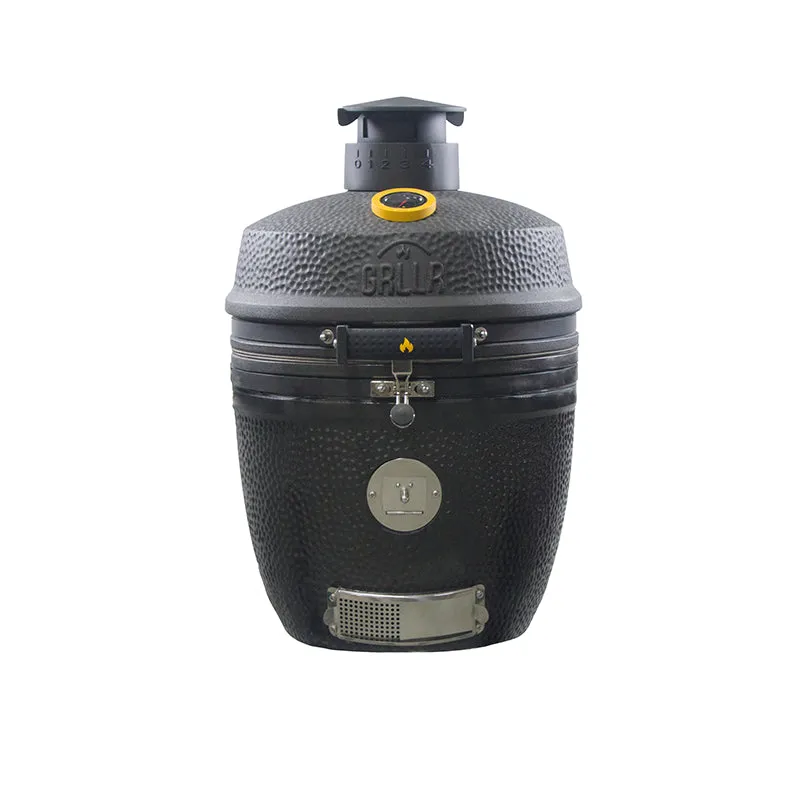 GRLLR Outdoor Kitchen L Shape, Sink, 5 Burner, Stove Fridge and kamado